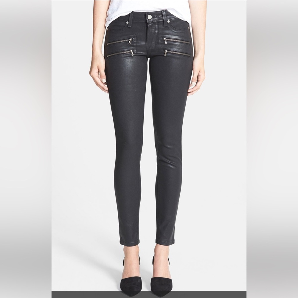 PAIGE edgemont coated pant size 25